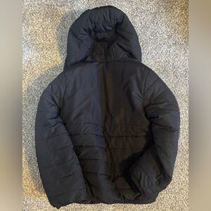 Abercrombie & Fitch Black Quilted Jacket